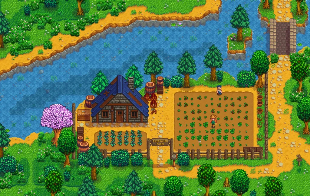 Stardew Valley Expanded Mod showing expended version of the game