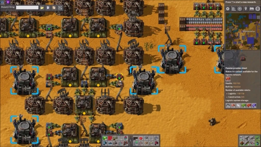 Bottleneck factorio mod